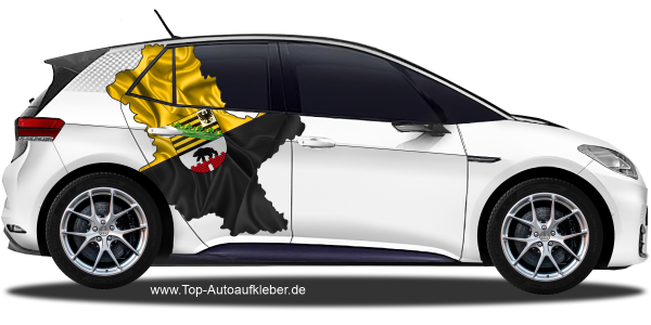 Preview: Autodekor Flagge Karte von Sachsen-Anhalt | Set für beide Fahrzeugseiten Preview: Autodekor Flagge Karte von Sachsen-Anhalt | Set für beide Fahrzeugseiten