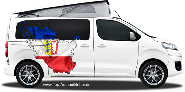 Preview: Autodekor Flagge Karte von Schleswig-Holstein | Set für beide Fahrzeugseiten Preview: Autodekor Flagge Karte von Schleswig-Holstein | Set für beide Fahrzeugseiten
