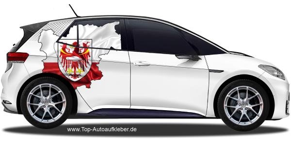Preview: Autodekor Flagge Karte von Südtirol | Set für beide Fahrzeugseiten Preview: Autodekor Flagge Karte von Südtirol | Set für beide Fahrzeugseiten