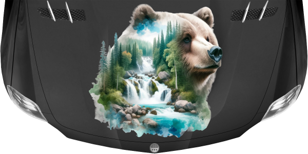 Preview: Autodekor Naturdesign Braunbär Preview: Autodekor Naturdesign Braunbär