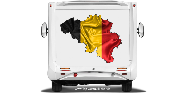 Preview: Autodekor Silhouette von Belgien