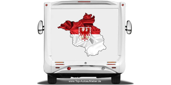 Preview: Autodekor Silhouette von Brandenburg Preview: Autodekor Silhouette von Brandenburg