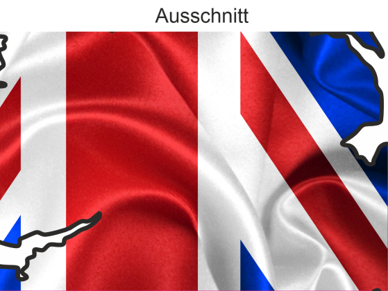 Preview: Autodekor Silhouette von Großbritannien - Ansicht Ausschnitt
