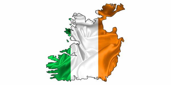 Autodekor Silhouette von Irland