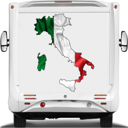 Preview: Autodekor Silhouette von Italien Preview: Autodekor Silhouette von Italien