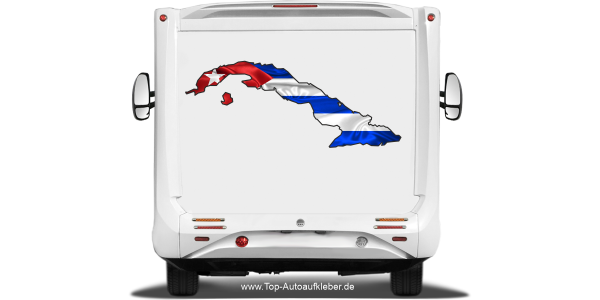 Preview: Autodekor Silhouette von Kuba