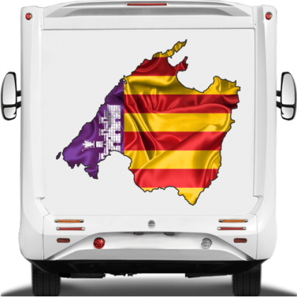 Preview: Autodekor Silhouette von Mallorca Preview: Autodekor Silhouette von Mallorca