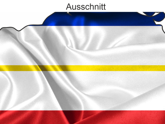 Preview: Autodekor Silhouette von Mecklenburg-Vorpommern - Ansicht Ausschnitt