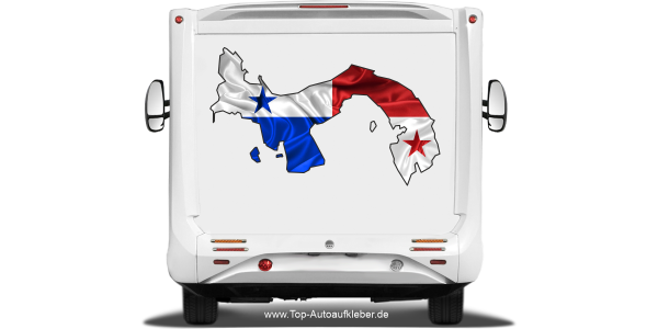 Preview: Autodekor Silhouette von Panama Preview: Autodekor Silhouette von Panama