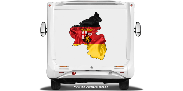 Preview: Autodekor Silhouette von Rheinland-Pfalz Preview: Autodekor Silhouette von Rheinland-Pfalz