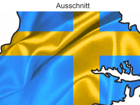 Preview: Autodekor Silhouette von Schweden Preview: Autodekor Silhouette von Schweden