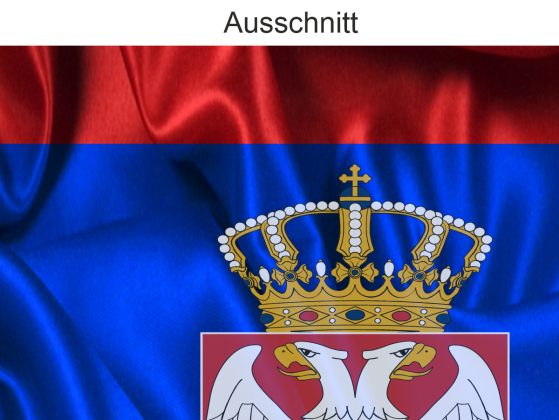 Preview: Autodekor Silhouette von Serbien Preview: Autodekor Silhouette von Serbien - Ansicht Ausschnitt