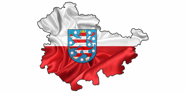 Preview: Autodekor Silhouette von Thüringen Preview: Autodekor Silhouette von Thüringen