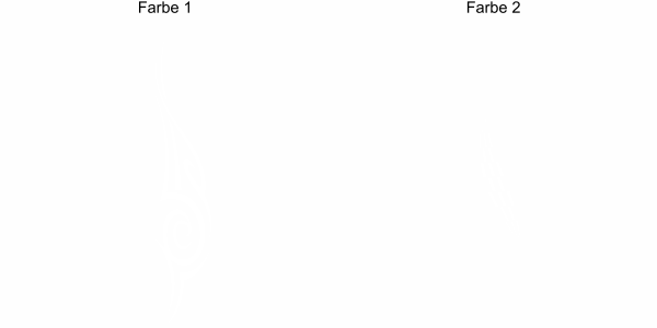 Preview: Autosticker Tribal Racingflag | Set für beide Fahrzeugseiten