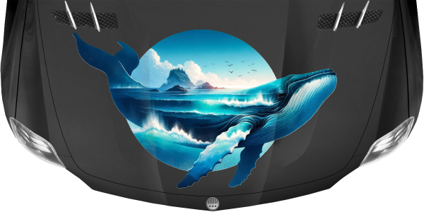 Preview: Autodekor Wal im Meer Preview: Autodekor Wal im Meer