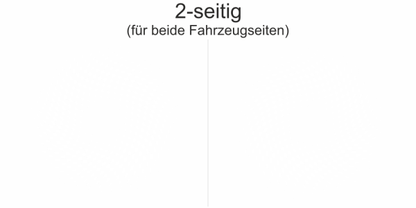 Preview: Autodekor Karomuster Zielflagge | Set für beide Fahrzeugseiten