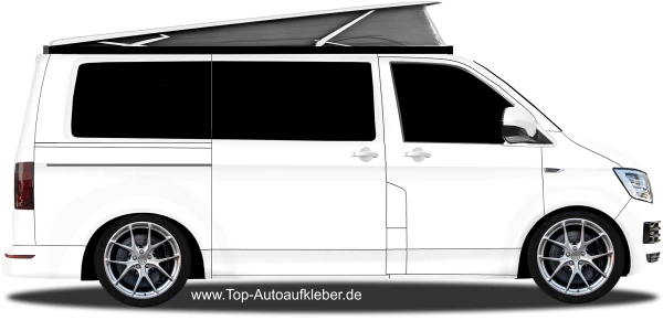 Autoaufkleber Tannenwald | Set für beide Fahrzeugseiten