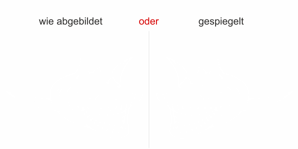 Preview: Aufkleber Motorhaube Weißer Hai