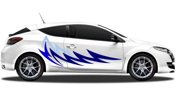 Preview: Autotribal Dekor | Set für beide Fahrzeugseiten