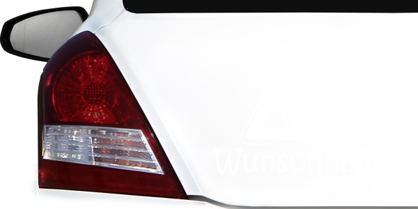 Preview: Babyaufkleber Mädchen mit Schnuller