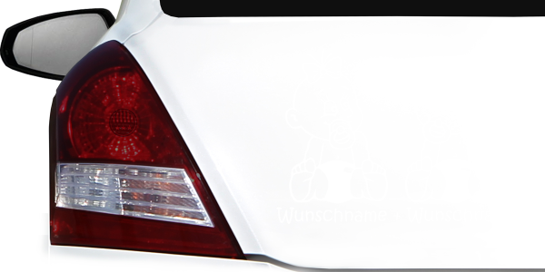 Preview: Autoaufkleber Zwillingspärchen mit Wunschnamen Preview: Autoaufkleber Zwillingspärchen mit Wunschnamen