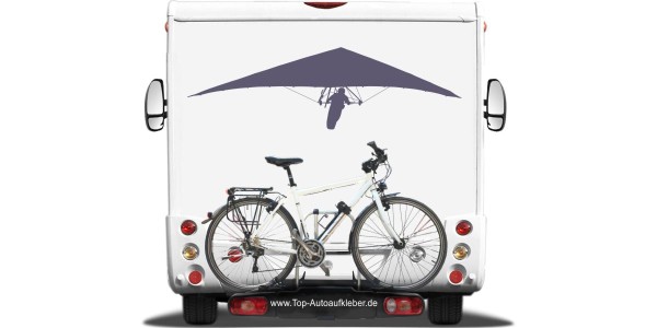 Preview: Camper Aufkleber Drachenflieger