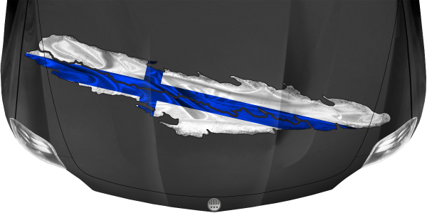 Preview: Camper Aufkleber Fahne Finnland Preview: Camper Aufkleber Fahne Finnland