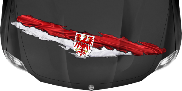 Preview: Camper Aufkleber Fahne von Brandenburg Preview: Camper Aufkleber Fahne von Brandenburg