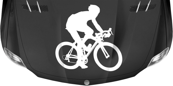 Preview: Fahrradaufkleber Fronthaube