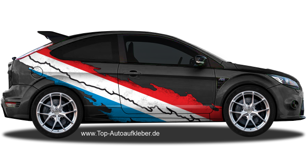 Preview: Flagge von Luxemburg als Autoaufkleber | Set für beide Fahrzeugseiten Preview: Flagge von Luxemburg als Autoaufkleber | Set für beide Fahrzeugseiten