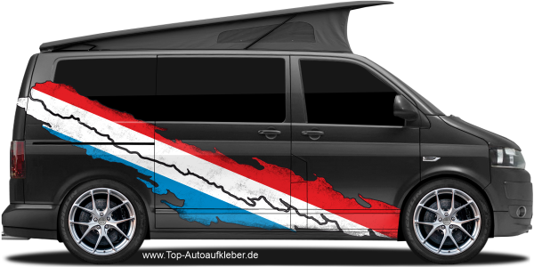 Preview: Flagge von Luxemburg als Autoaufkleber | Set für beide Fahrzeugseiten Preview: Flagge von Luxemburg als Autoaufkleber | Set für beide Fahrzeugseiten