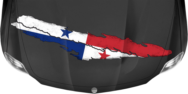 Preview: Heckaufkleber Fahne von Panama Preview: Heckaufkleber Fahne von Panama
