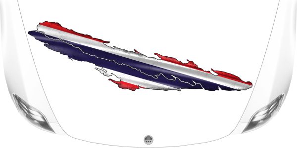 Preview: Heckaufkleber Fahne von Thailand Preview: Heckaufkleber Fahne von Thailand