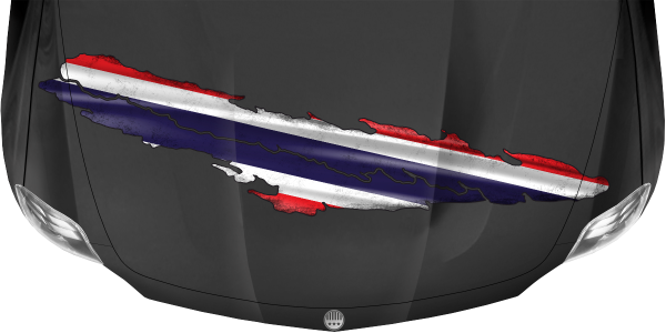 Preview: Heckaufkleber Fahne von Thailand Preview: Heckaufkleber Fahne von Thailand