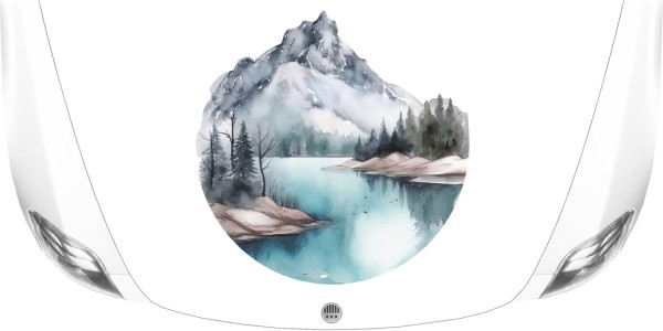 Preview: Heckaufkleber Gebirge Aquarell (in 7 Varianten erhältlich) Preview: Heckaufkleber Gebirge Aquarell (in 7 Varianten erhältlich)