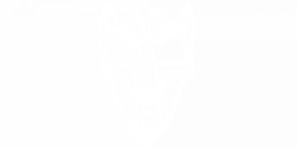 Heckscheibenaufkleber Der Böse Totenkopf