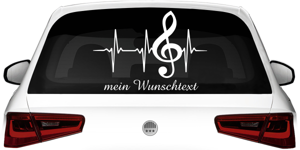 Heckscheibentattoo Musik