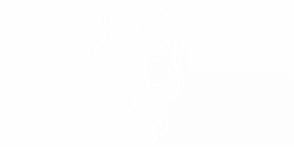 Heckscheibendekor Tribal Skull