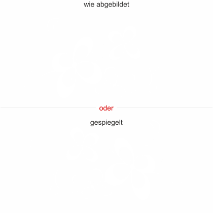 Preview: Heckscheibenaufkleber Blumenornament