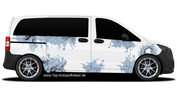 Preview: Klebefolie Splash für Camper und PKW