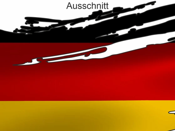 Klebefolie Team Deutschland - Ansicht Ausschnitt