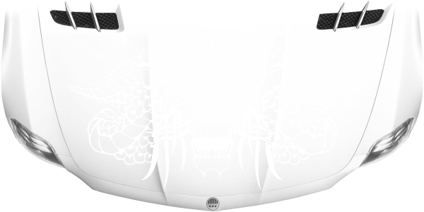 Preview: Motorhaubenaufkleber Tribal Drache Preview: Motorhaubenaufkleber Tribal Drache