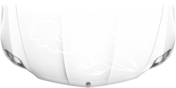 Motorhaubenaufkleber Elefant