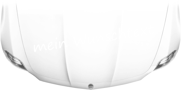 Preview: Motorhaubendekor Wunschtext Nr. 9 Preview: Motorhaubendekor Wunschtext Nr. 9