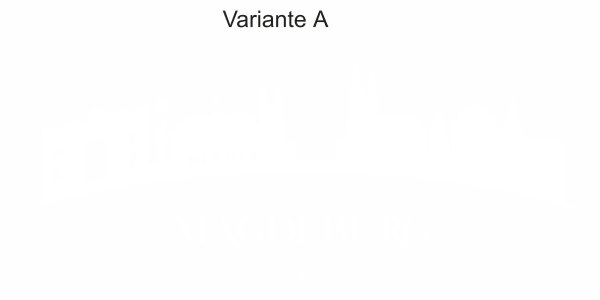 Motorhaubendekor Skyline Magdeburg