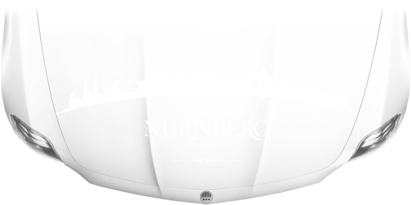 Preview: Motorhaubendekor Skyline Nürnberg Preview: Motorhaubendekor Skyline Nürnberg