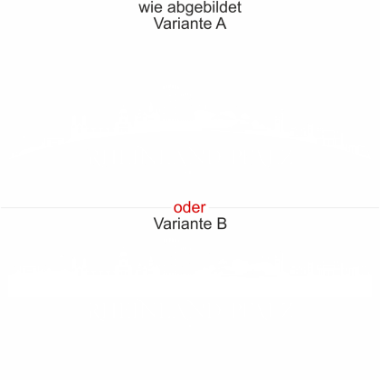 Preview: Motorhaubenaufkleber Skyline Rheinland-Pfalz - wie abgebildet - Ansicht Farbauswahl - Varianten A und B