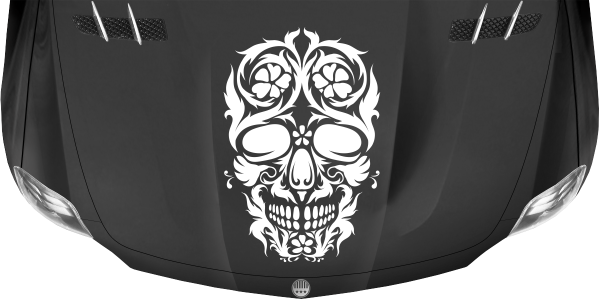 Preview: Autoaufkleber Totenkopf Calavera Preview: Autoaufkleber Totenkopf Calavera