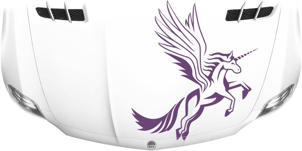 Preview: Motorhaubenaufkleber Tribal Einhorn Preview: Motorhaubenaufkleber Tribal Einhorn