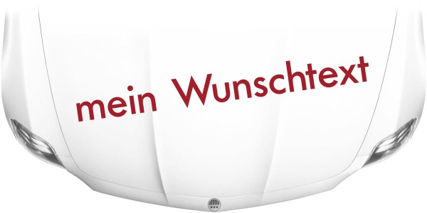 Preview: Autoaufkleber Wunschtext | 23